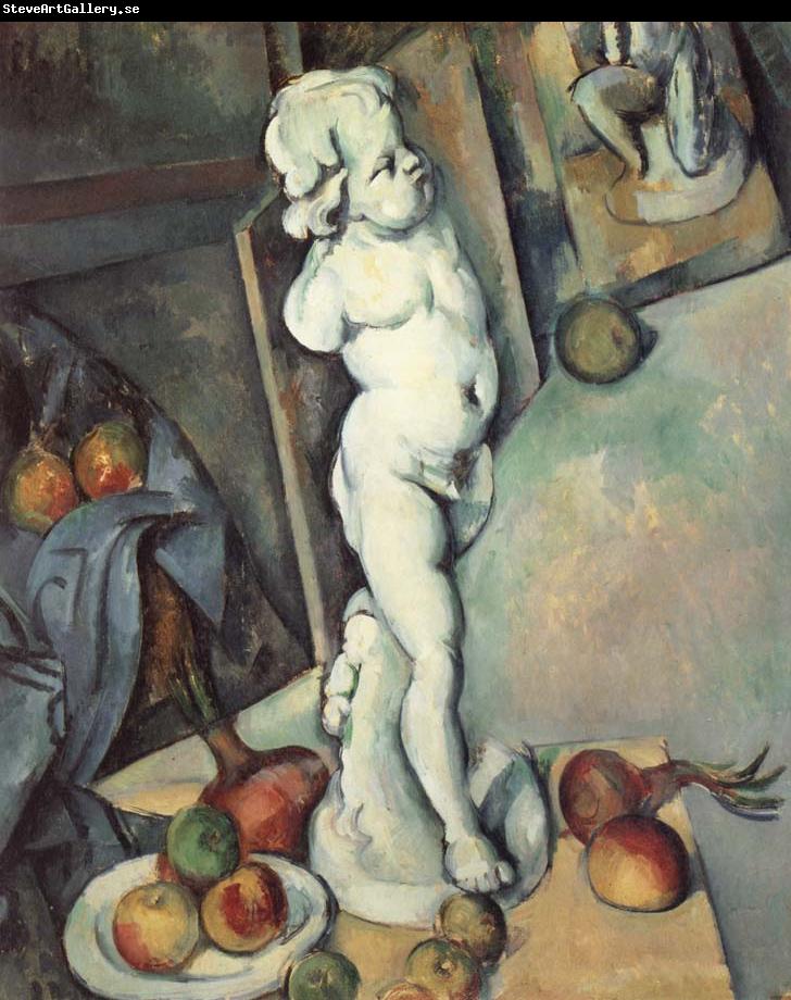 Paul Cezanne Stilleben mit Cupido